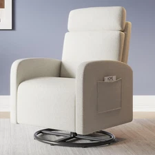 Glider Chair for Adults, Recliner Rocking Chair for Living Room, Bedroom and Off