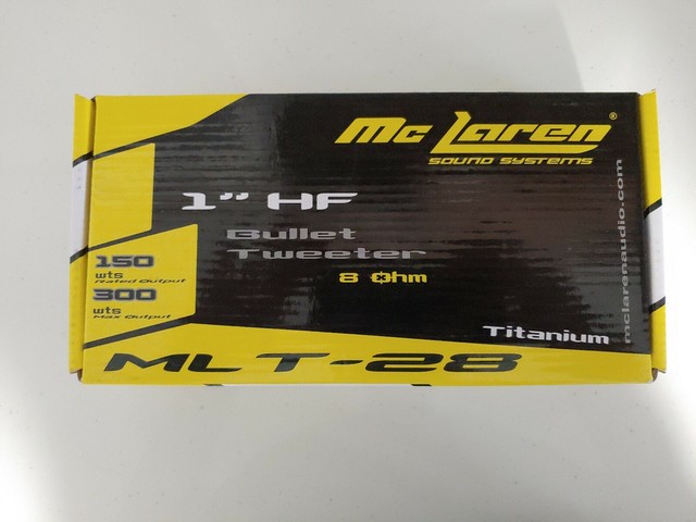 mclaren audio tweeters