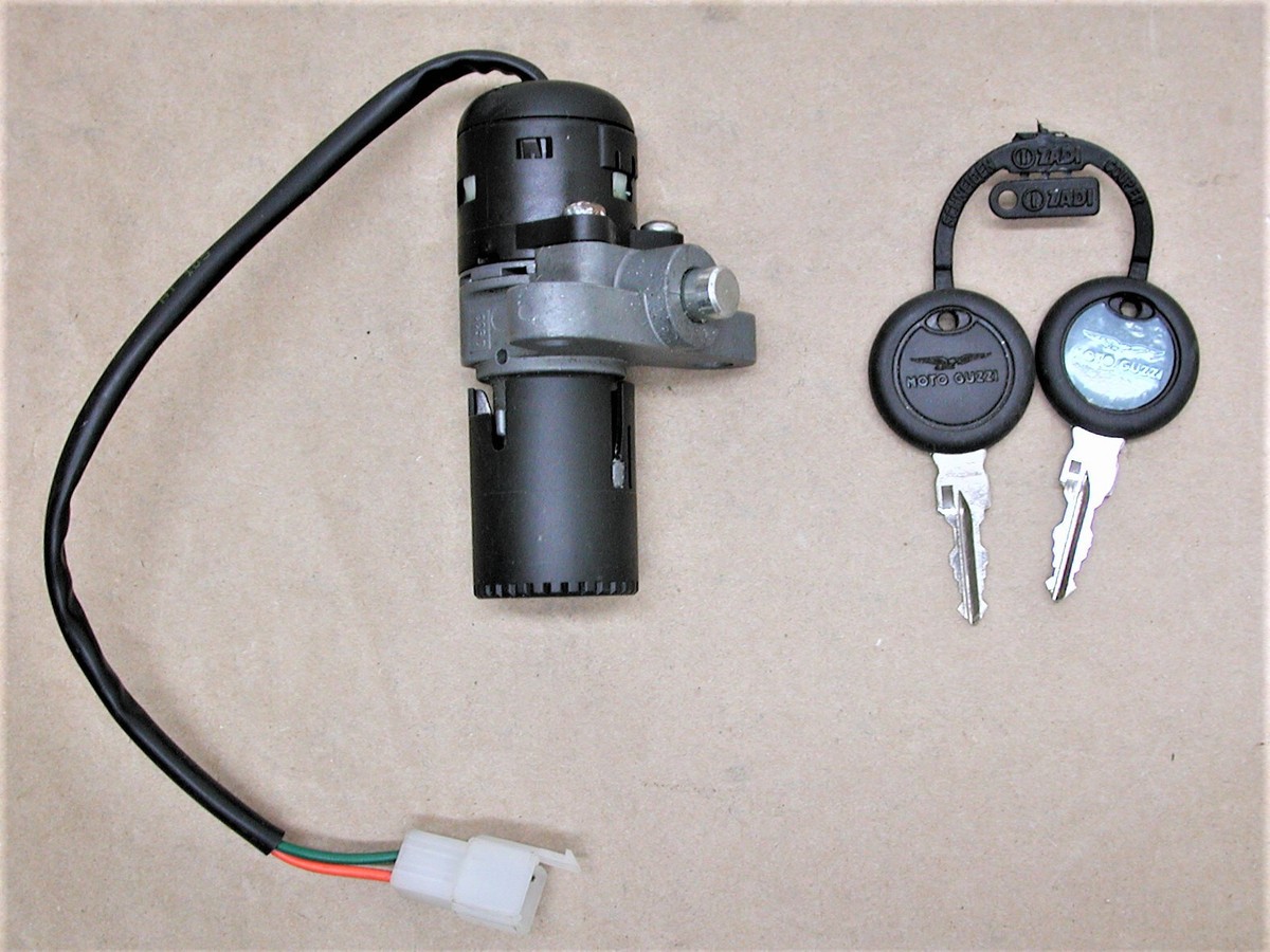 Moto Guzzi 2014 V7 OEM Q933 Genuine Ignition Switch Lock Keys | eBay