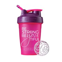 Be Strong Beyoutiful Blender Bottle 20oz Classic Protein Shaker Cup (pink/plu... on sale Be Strong Beyoutiful Blender Bottle 20oz Classic Protein Shaker Cup (pink/plu... on sale