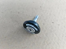 FSA Full Speed Ahead Carbon Fiber 1-1/8" Threadless Headset Top Cap Black + Bolt