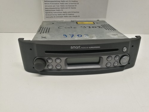 Original Smart ForTwo 450 452 Radio CD 0009443V003 mit Code - Bild 2 von 7