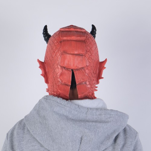 Cosplay Belial Lord of Lies Mask Latex Horror Evil Demon Beast Mask Halloween - Picture 3 of 12
