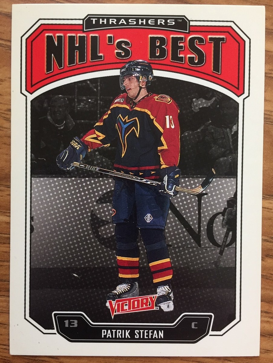 00 01 Victory PATRIK STEFAN NHL's Best Rookie Hockey Card #283