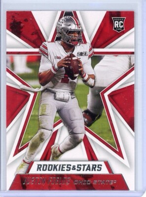 2021 Chronicles Justin Fields Rookies & Stars Draft Picks Base Rookie Card!!