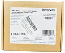 StarTech.com USB C Multiport Adapter - USB-C to 4K HDMI DKT30CHSDPD