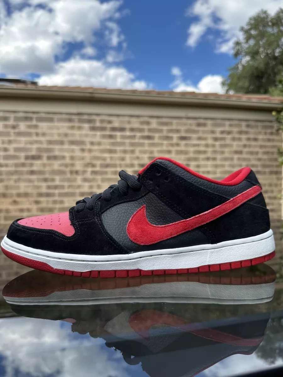 Nike SB Dunk Low Pro J PACK UNIVERSITY BRED 2014 Sz US 10 304292 039