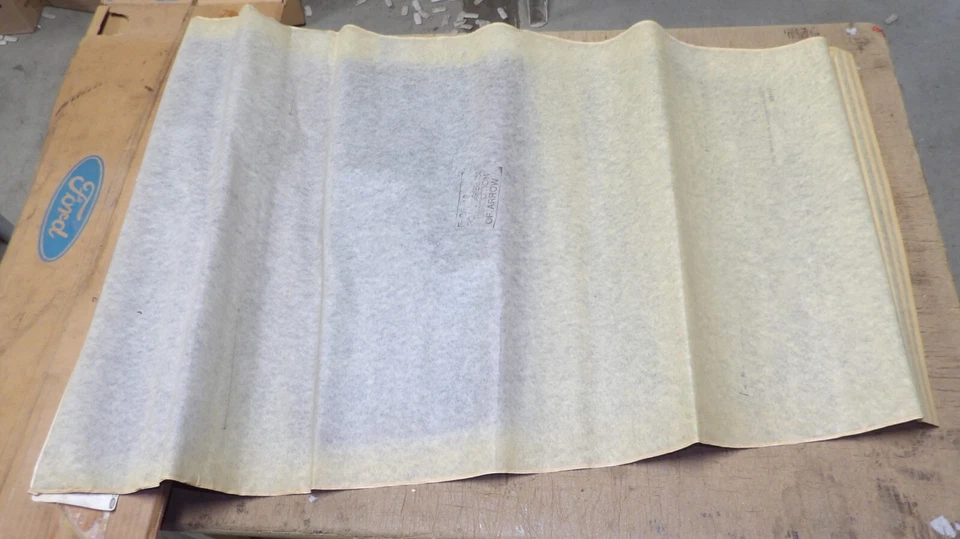 1985 1986 1987 1988 Ford Mustang NOS CAPÔ CARVÃO ESCURO EMBLEMA DECALQUE TRANSFERÊNCIA - Imagem 4 de 4