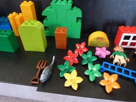 Lego duplo lot - 6136 First Zoo (partial) & 6173 Panda (100%) polar bear tiger