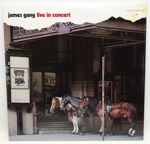 The James Gang Live in Concert LP Vinyl Album Record 1972 ABC ABCX 733
