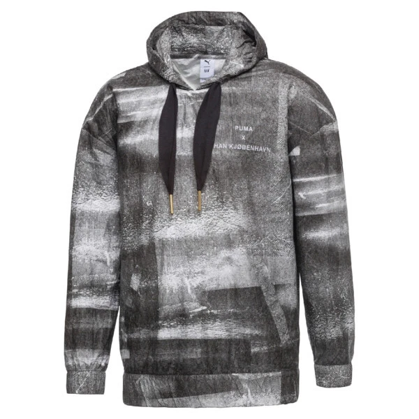 Puma X Han Kjobenhavn Tyvek Anorak Mens Printed Hoodie Jacket