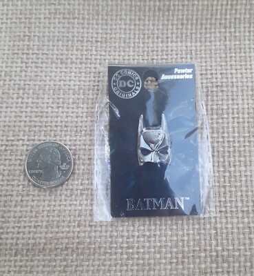 TM & DC Comics Pewter Batman Mask Collectible Pin