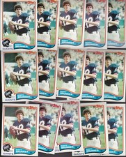1982 Topps LOT OF (15) #416 SCOTT BRUNNER (RC) NM/MT New York GIANTS / DELAWARE