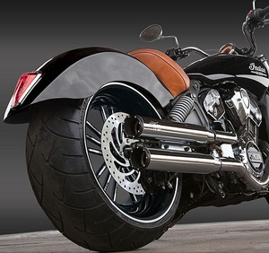 indian scout 240mm wide tire kit