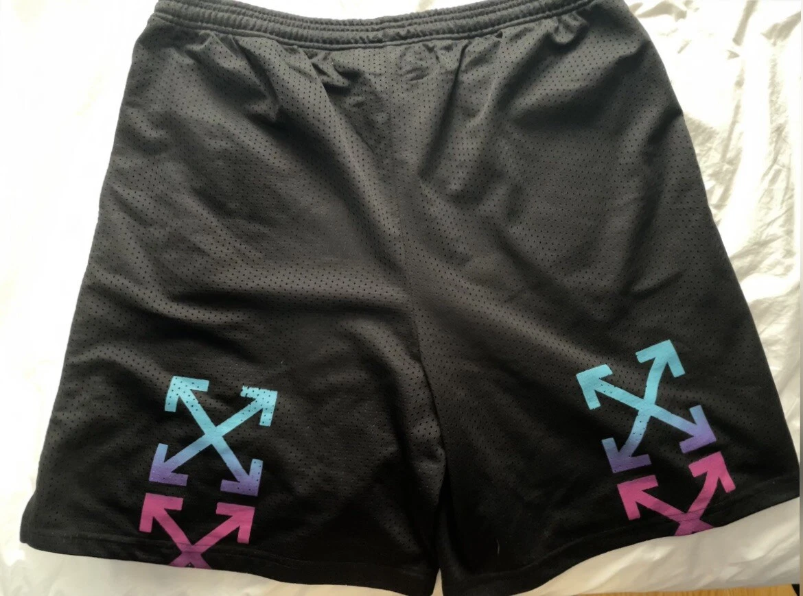 Off-White Virgil Abloh Gradient Mesh Shorts eBay