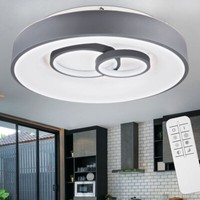 Led Decken Lampe Wohn Schlaf Zimmer Fernbedienung Tageslicht Leuchte Dimmbar