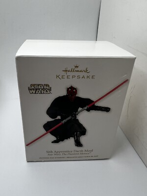 HallmarkKeepsake 2012 Ornament StarWars Sith Apprentice DarthMaul Mint condition
