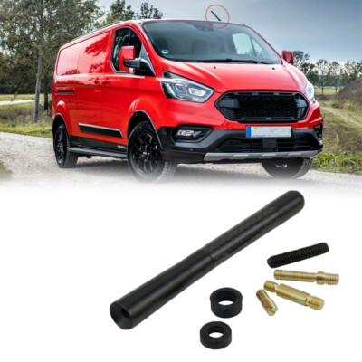 4.7''Carbon Look Antenna Radio AM FM Replacement For Ford Transit 150-250 - 350