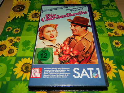 Die Csardasfürstin- Johannes Heesters - Marika Röck- Taurus/SAT1 Video - VHS NEU