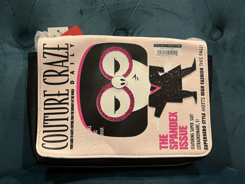 Bolso Bandolera Nuevo con Etiquetas Raro Loungefly Edna Mode Los Increíbles Disney Pixar Foto 4 de 4