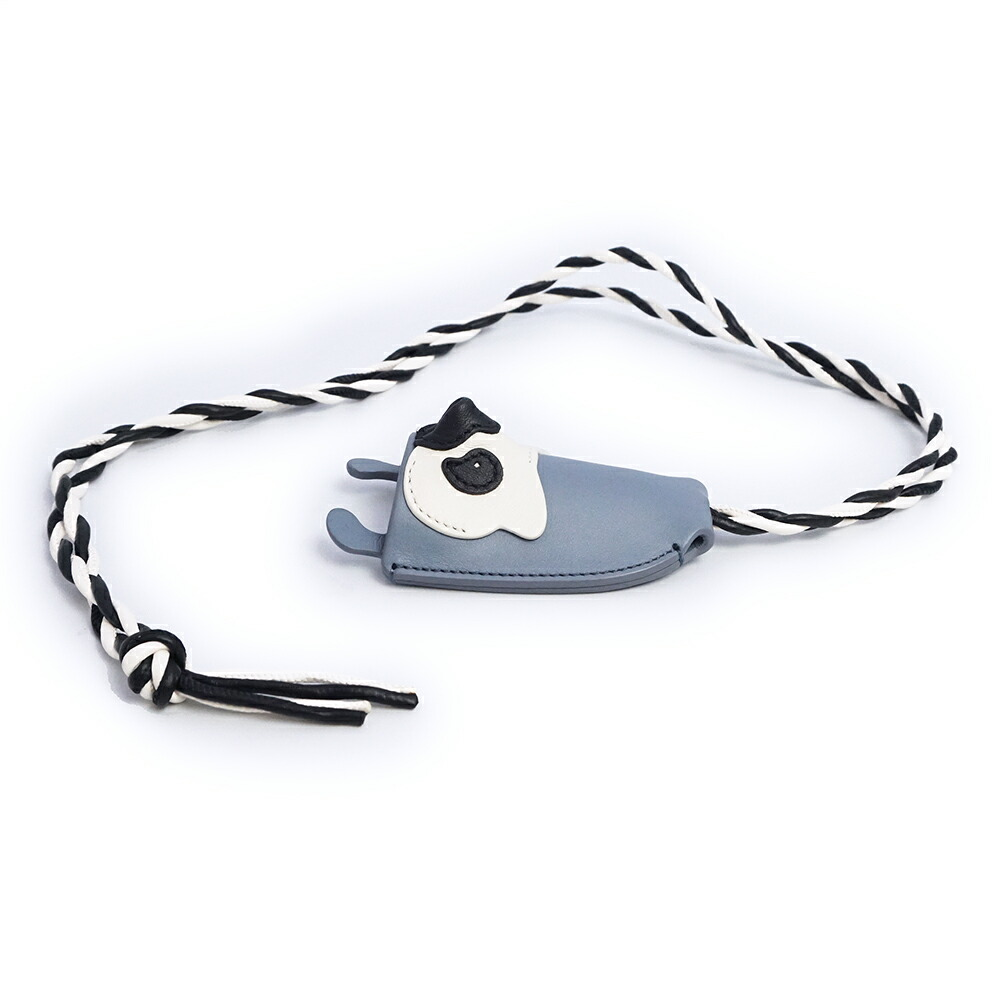 LOEWE x Suna Fujita Animal Leather Bag Charm Key Ring Blue | eBay