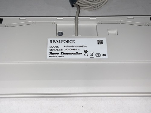 TOPRE CORPORATION REALFORCE R2TL-USV-IV AHBZ02 Mechanical Keyboard 87 keys - Picture 11 of 13