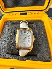 Invicta Lupah Mother Of Pearl Dial Ladies Special Ed. White Leather Watch 20459