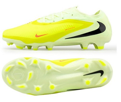 Nike Herren Phantom 6 Low PRO FG Cleat Lime Light Fußballschuh GYM Spike HJ41...