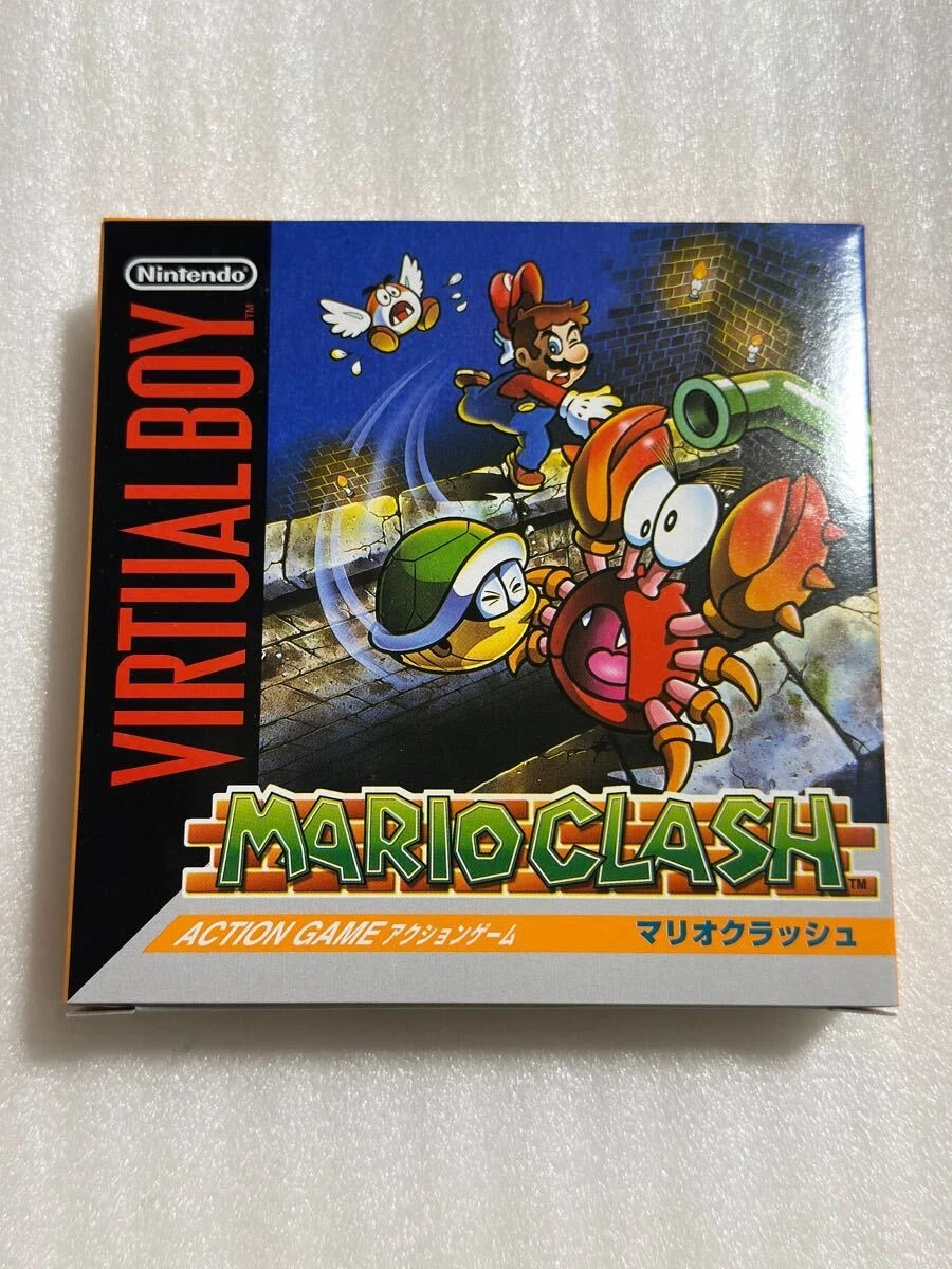 任天堂 バーチャルボーイ　ジャンク　説明書付き　MARIO CLASH Mario Clash Video Games for sale | eBay