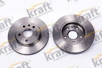 2X Kraft Automotive Bremsscheibe 6041736 FüR Chevrolet Opel Saab
