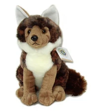 Red Wolf Plush Toy Conservation Critters Wildlife Artists 11" NEW