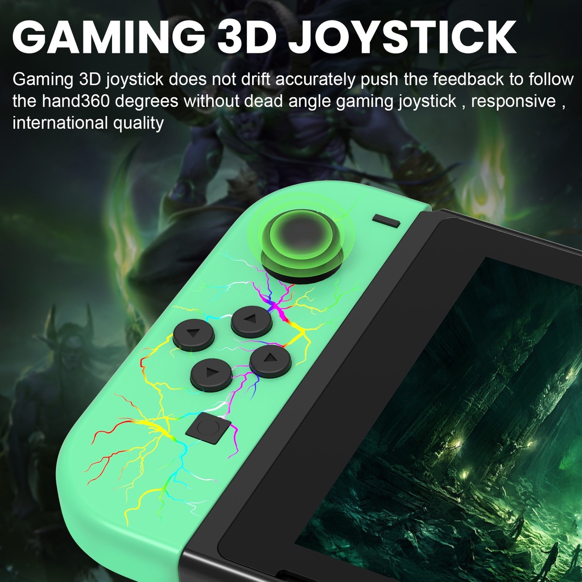 For Nintendo Switch Joy-con-Controller Left w/ Right Wireless