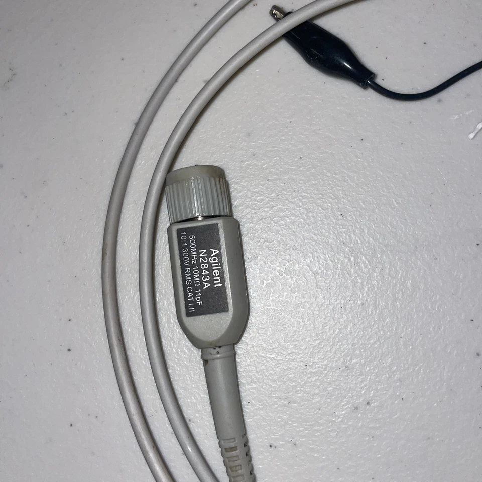 2x Agilent N2843A 500 MHz 10MΩ 11pF 10:1 300V RMS - SIN PROBAR Foto 2 de 4