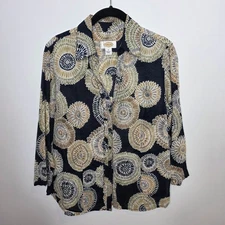 Talbots Button Up Womens Medium