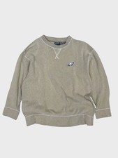 Vintage 90s/2000s L Philadelphia Eagles Pro Edge Ribbed Crewneck Sweatshirt