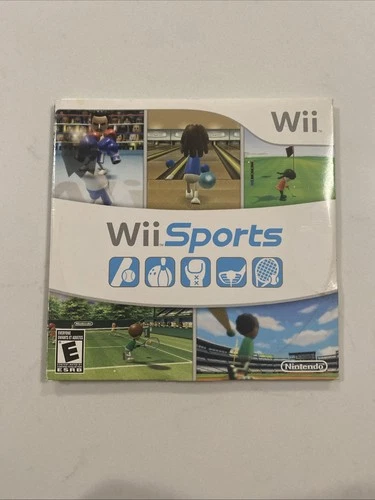New ListingWii Sports (Nintendo Wii, 2006) Complete With Manual - TESTED & WORKING!