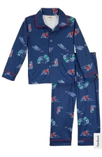 Outdoor Kids Bear  & Snowmen Long-Sleeve Pajamas Set for Kids - Snow Bear- 10/12