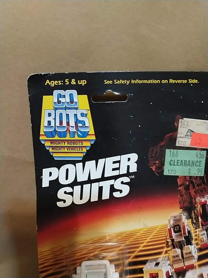 Tonka Power Suits GB P2 Armor For Guardian Gobots 7320 New Unopened Vintage - Image 2 of 4