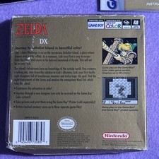 Nintendo The Legend of Zelda: Link's Awakening DX Game Boy Color Manual
