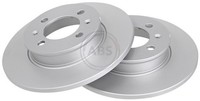 2X A.B.S. Bremsscheibe 16609 FüR RD MGF MG TF VVC 16V 115 120 135 160
