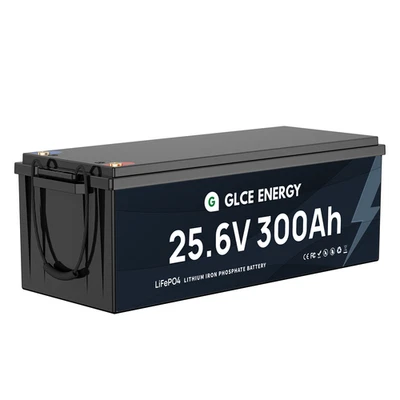 GLCE ENERGY LiFePO4 24Ah 300A LONG LIFE Lithium Battery Solar Battery RV Solar