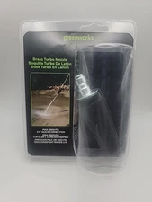 Greenworks  1/4" Brass Turbo Nozzle Max 3100 PSI Quick Connection