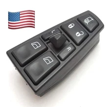 Power Master Control Window Switch for 20752918 Volvo Truck FH12 FM VNL OE NEW