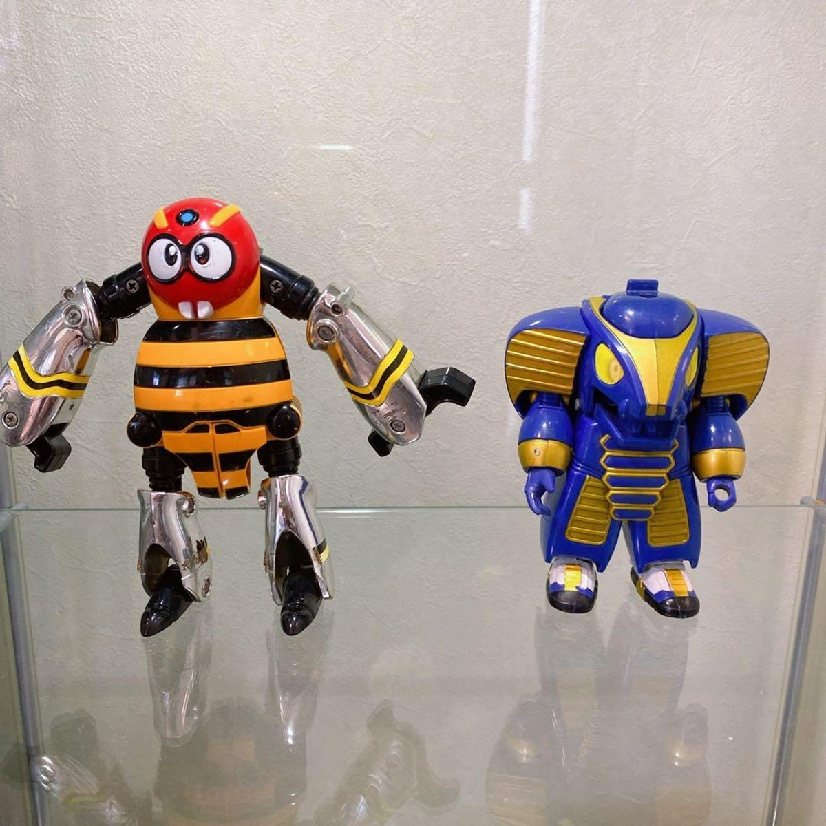 B-Robo Kabutack Super Change & Jishack Change Robot Figures 5pc