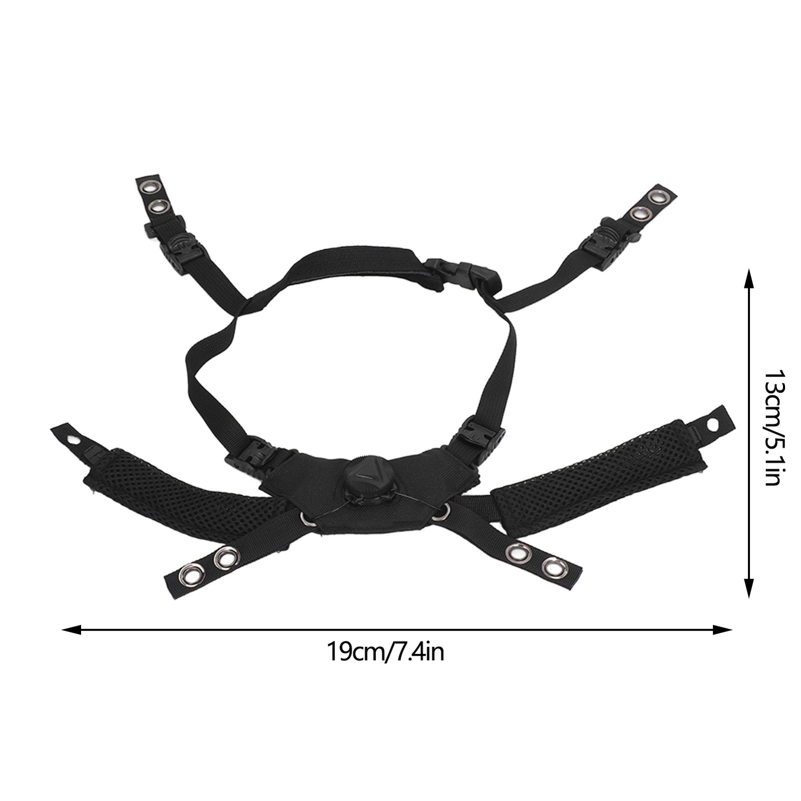 Adjustable Dial Suspension System Chin Strap Helmet Accessories For Fast BJ