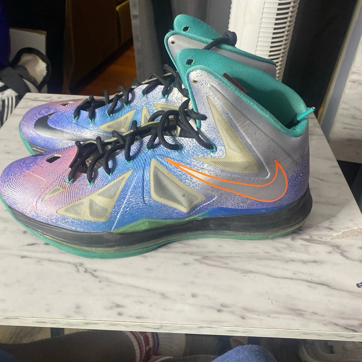 Nike LeBron 19 EP Black Aqua for Sale | Authenticity Guaranteed | eBay