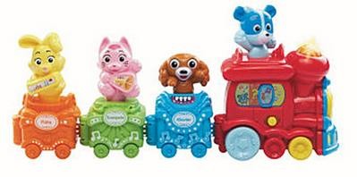 VTech Baby 80-161604 - Nachziehspielzeug - Tierischer Musikzug 