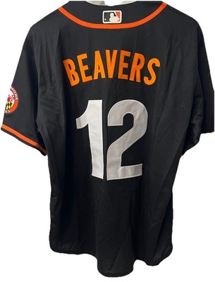 Dylan Beavers Baltimore Orioles jersey NWT, Mens Large (46), 23 pit-to-pit.
