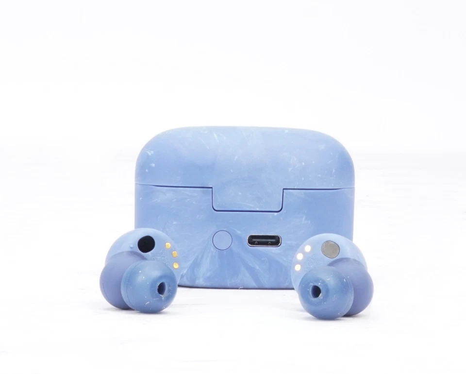 Auriculares Sony LinkBuds S verdaderamente inalámbricos con cancelación de ruido azul tierra Foto 2 de 4