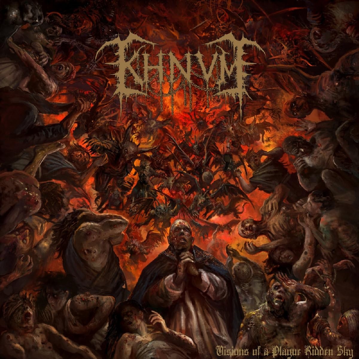 Khnvm Visions Of A Plague Ridden Sky (винил) (ИМПОРТ из Великобритании)